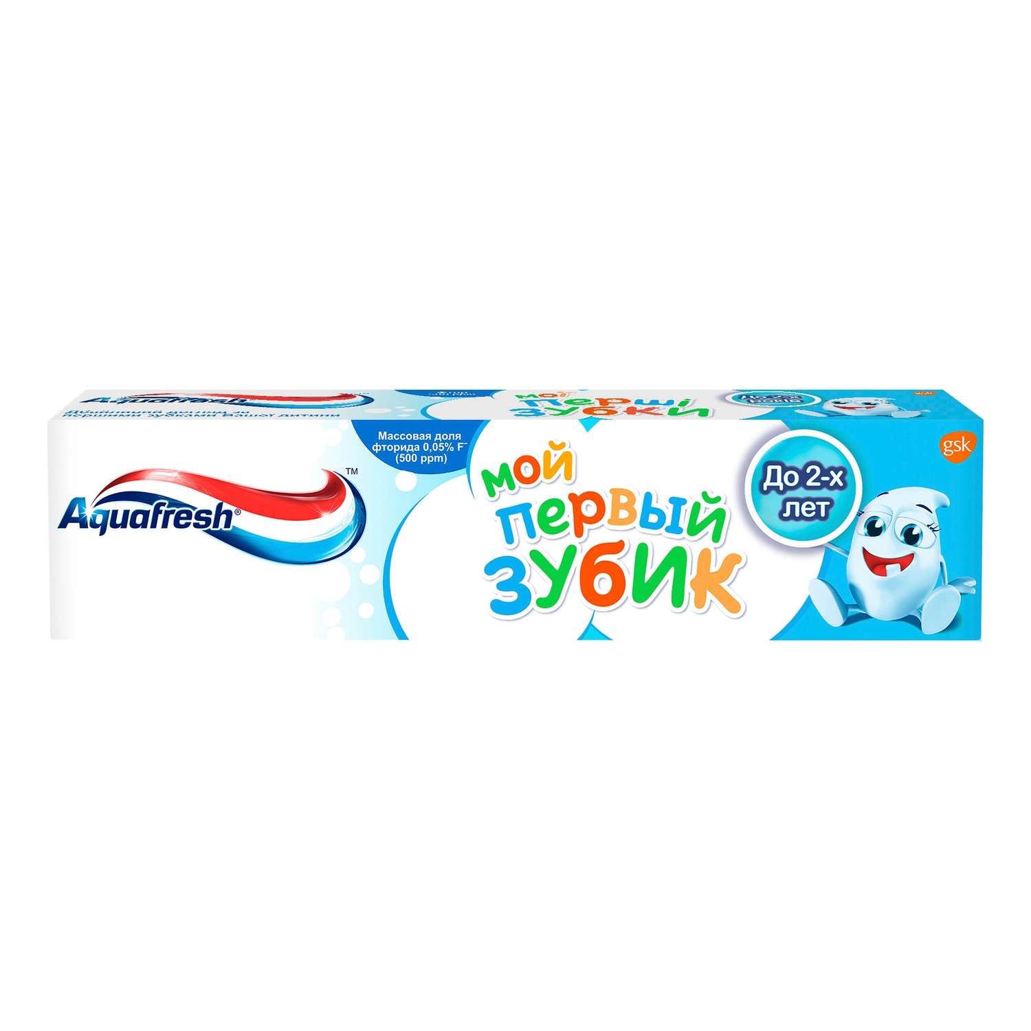 Зубная паста Aquafresh Мой первый зубик до 2лет 50мл - фото 2