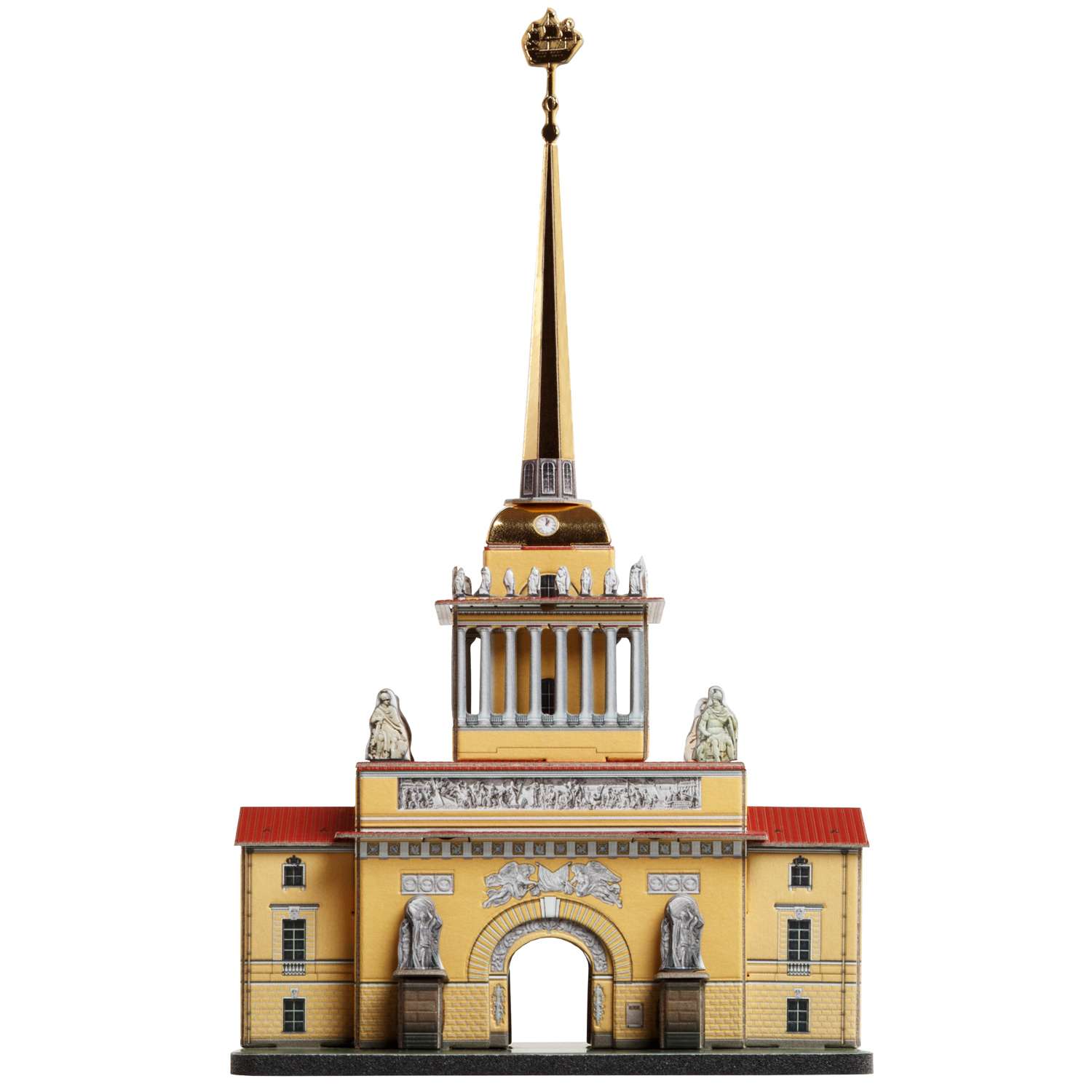 Сборная модель Умная бумага Города в миниатюре Адмиралтейство 551 551 - фото 1