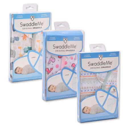 Конверт на липучке Summer Infant SwaddleMe S/M в ассортименте