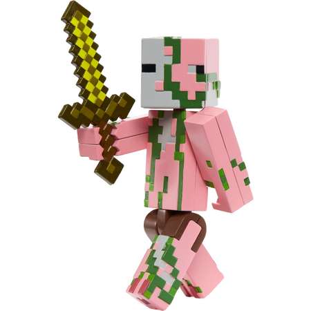 Фигурка Minecraft Зомби-свиночеловек с аксессуарами GLC69