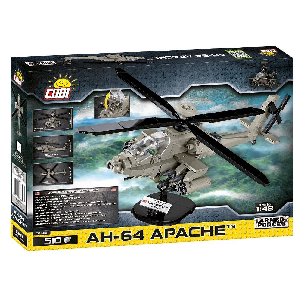 Конструктор COBI Вертолет Armed Forces AH-64 Apache