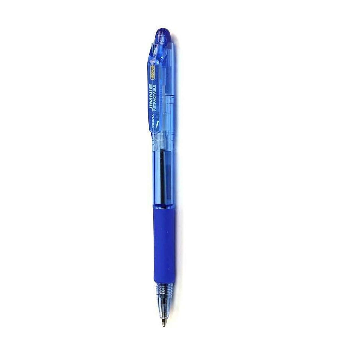 Ручка шариковая ZEBRA Jimnie автоматическая 1мм Синий 829301 - фото 1