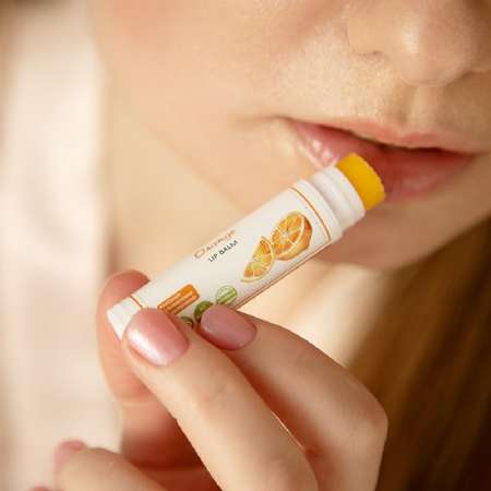 Бальзам для губ Efe L’arome Сочный апельсин питание с эфирным маслом апельсина сладкого