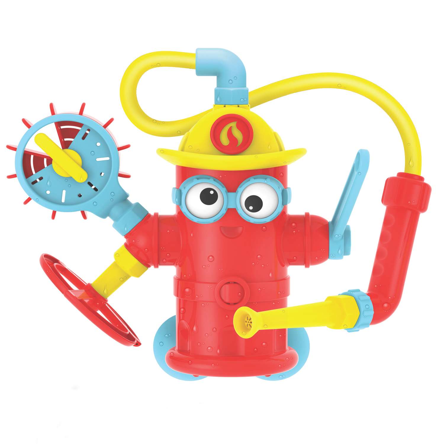 Игрушка для ванны душ Yookidoo Пожарный гидрант Фредди - фото 1