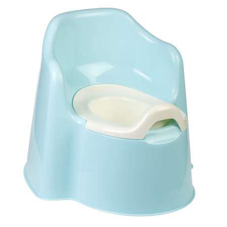 Горшок детский PLASTIC REPABLIC baby пластиковый со съёмной чашей для малышей бирюзовый