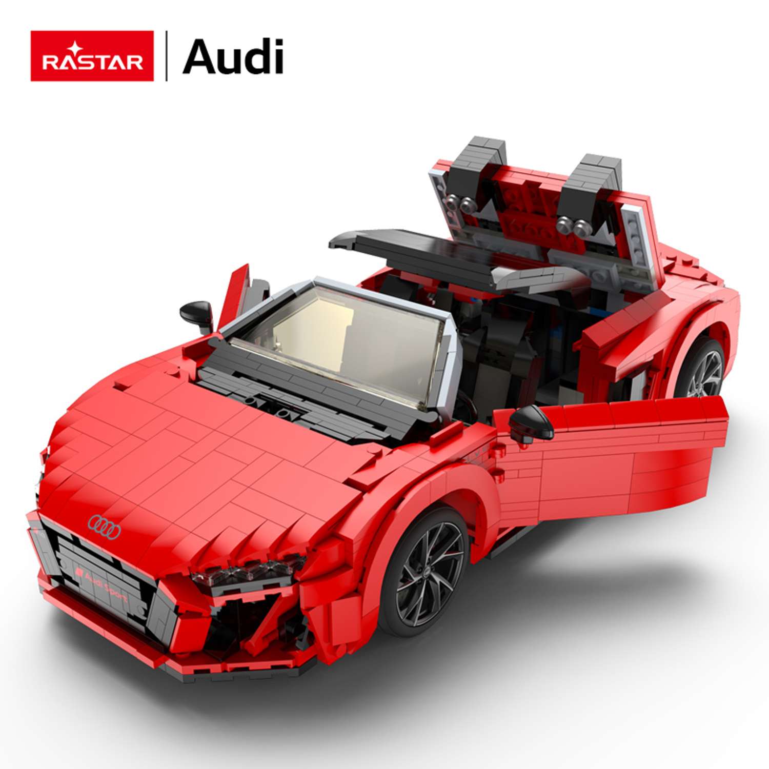 Конструктор Rastar Audi R8 Spyder 93800 - фото 6