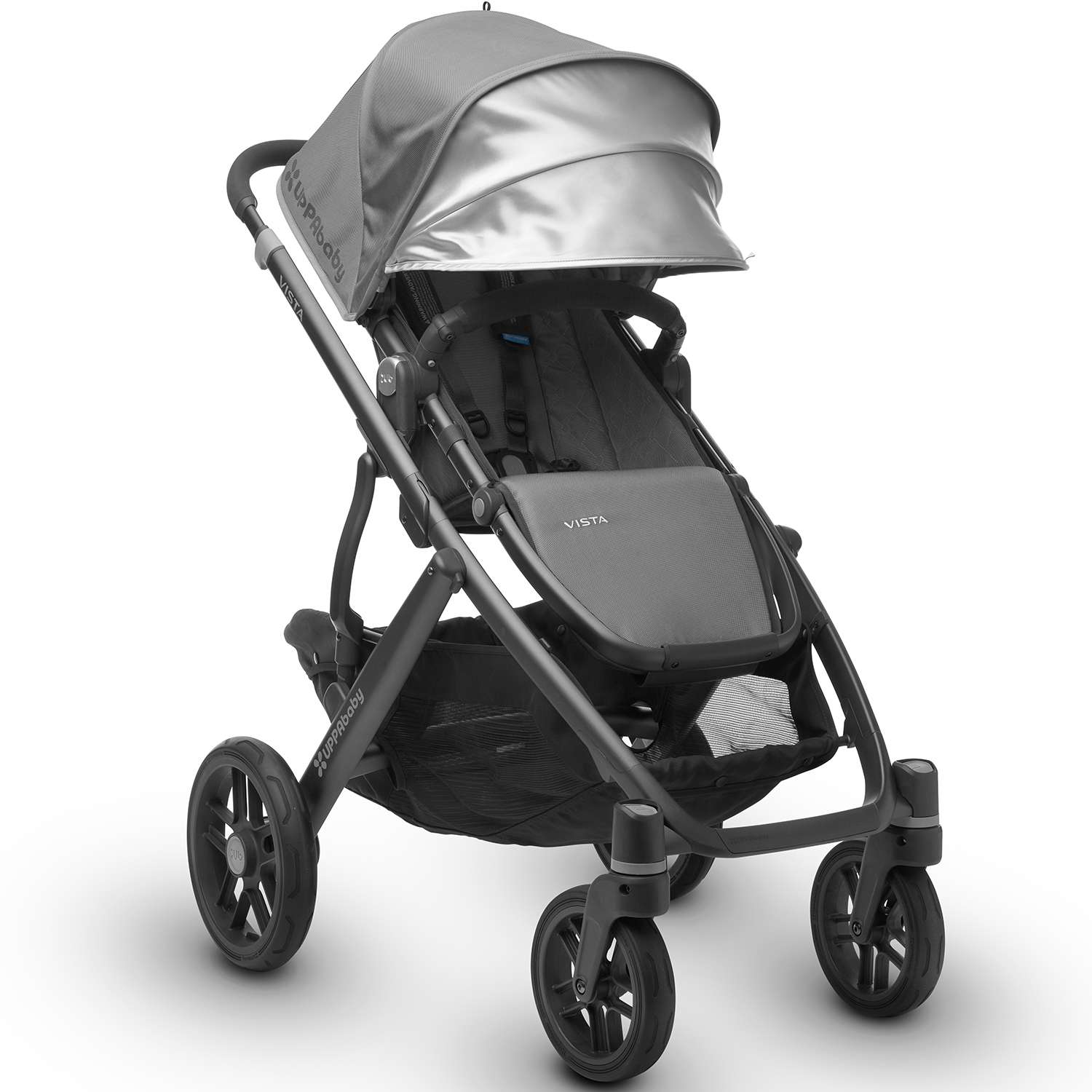 Коляска 2 в 1 UPPAbaby Vista Grey - фото 3