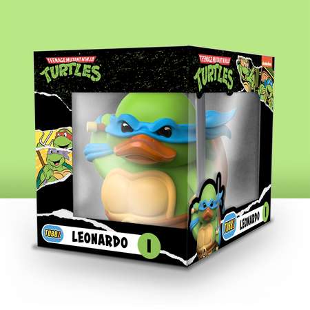 Фигурка Ninja Turtles(Черепашки Ниндзя) Утка Tubbz Леонардо Boxed Edition без ванны