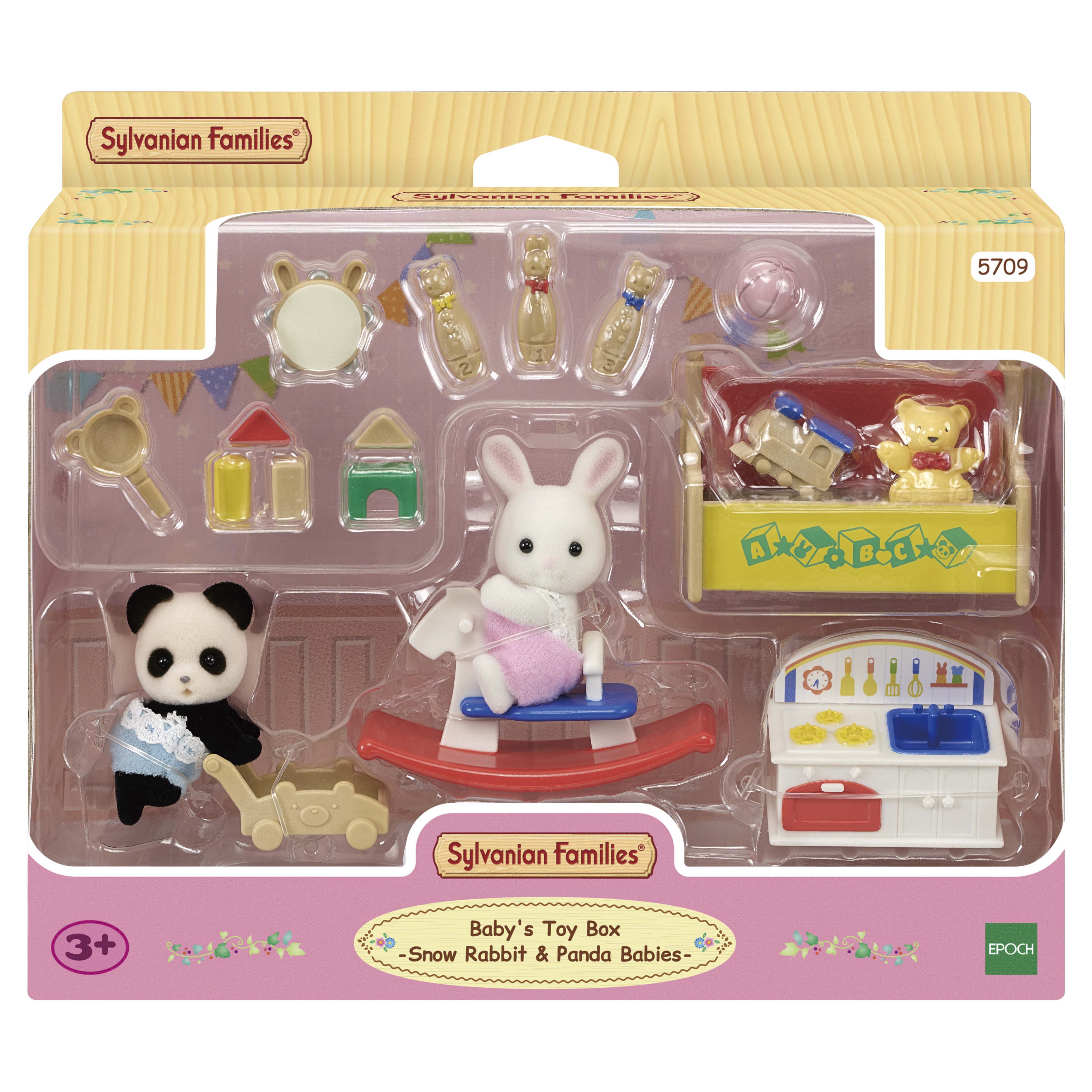 Набор Sylvanian Families Детская игровая комната с Пандой и Снежным кроликом 5709 - фото 14