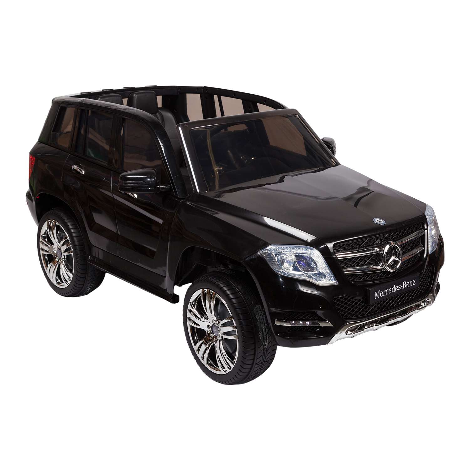 Электромобиль Kreiss Mercedes GLK300 12V черный(свет/звук) - фото 7