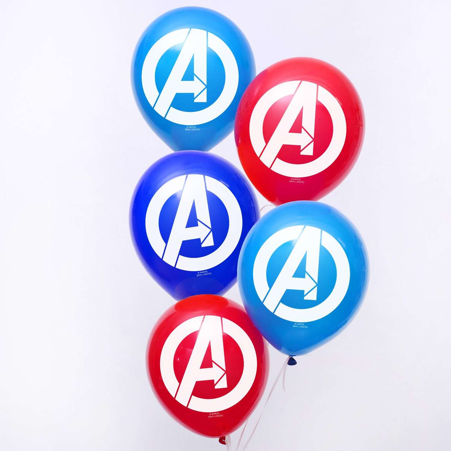 Воздушные шары Marvel Avengers набор из 25 шт Marvel - фото 1
