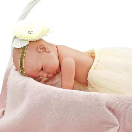 Набор для фотосессии младенца SHARKTOYS от 0 до 3 месяцев юбка и повязка цветочек на голову ребенка.