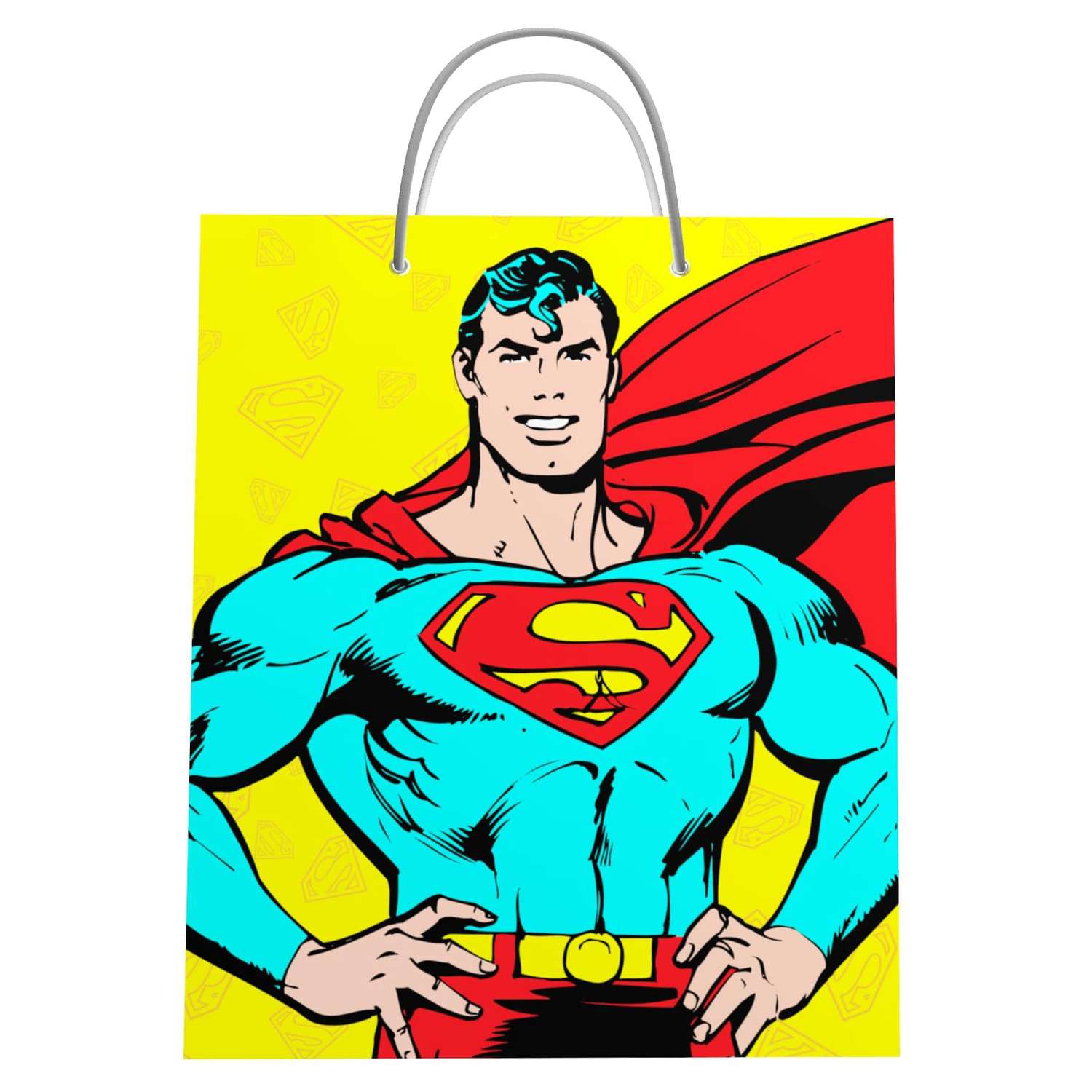 Пакет подарочный ND PLAY Superman 33*40*15 см 292331 - фото 1