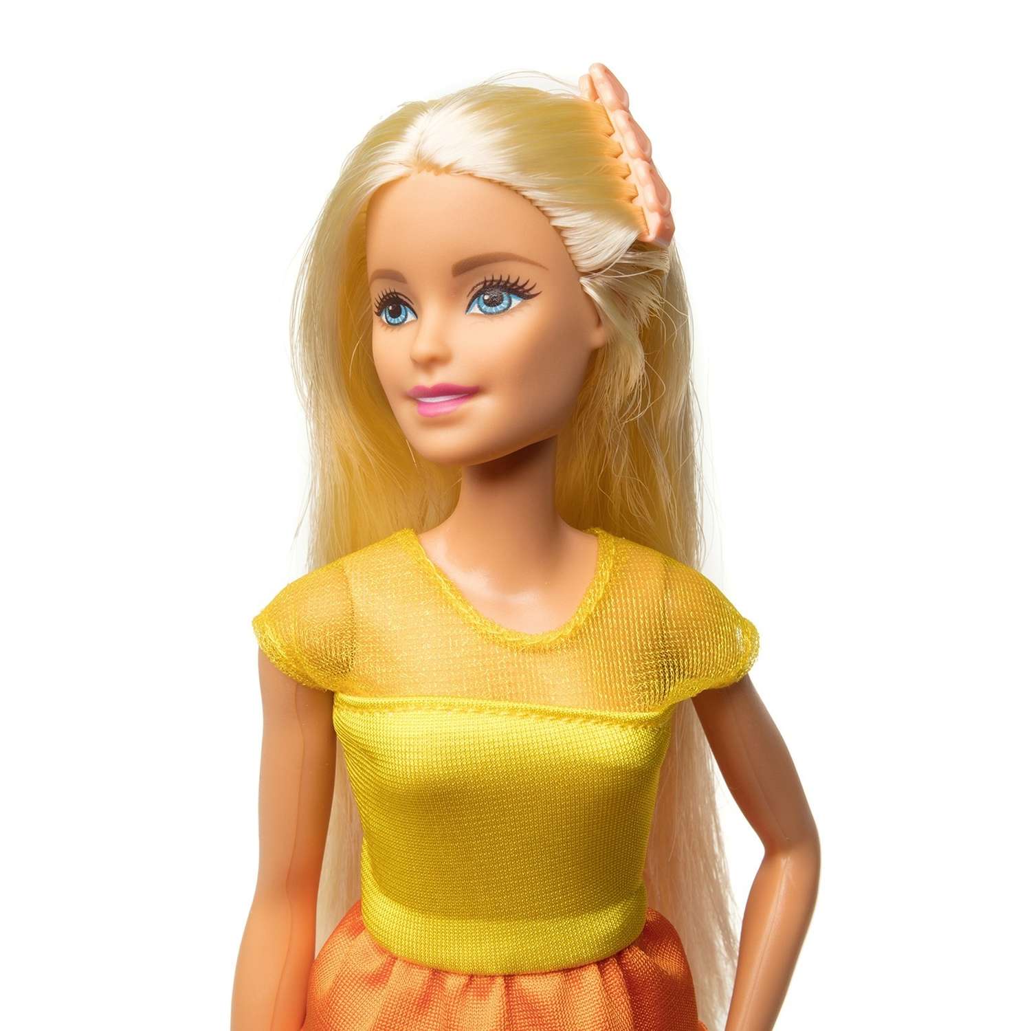 Кукла Barbie в модном наряде с аксессуарами для волос GBK24 GBK24 - фото 18