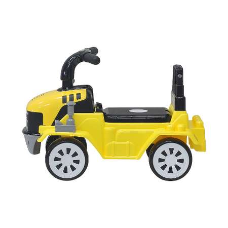 Детская каталка EVERFLO Builder truck ЕС-917 yellow c кубиками