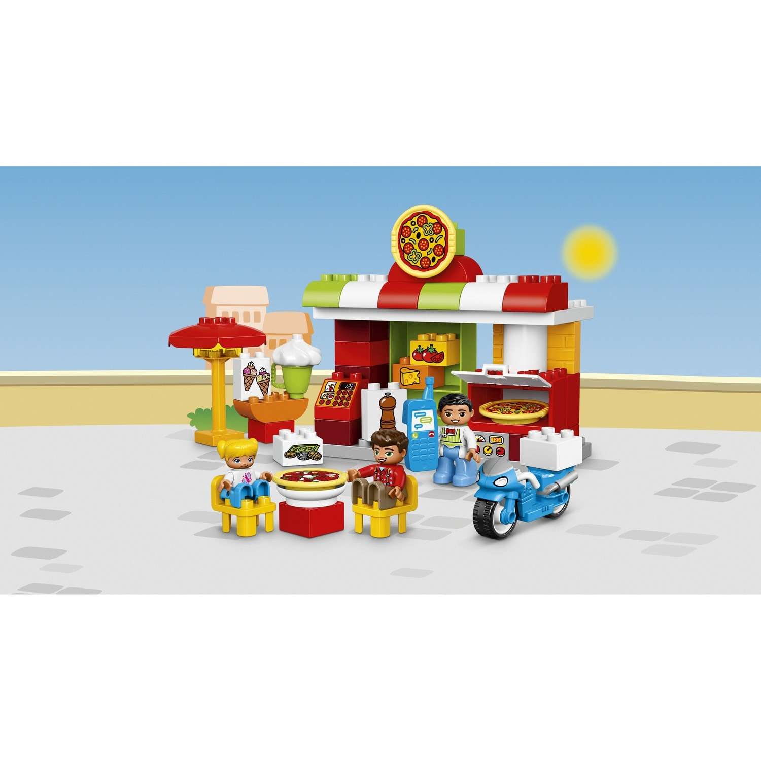 Конструктор LEGO DUPLO Town Пиццерия (10834) - фото 4