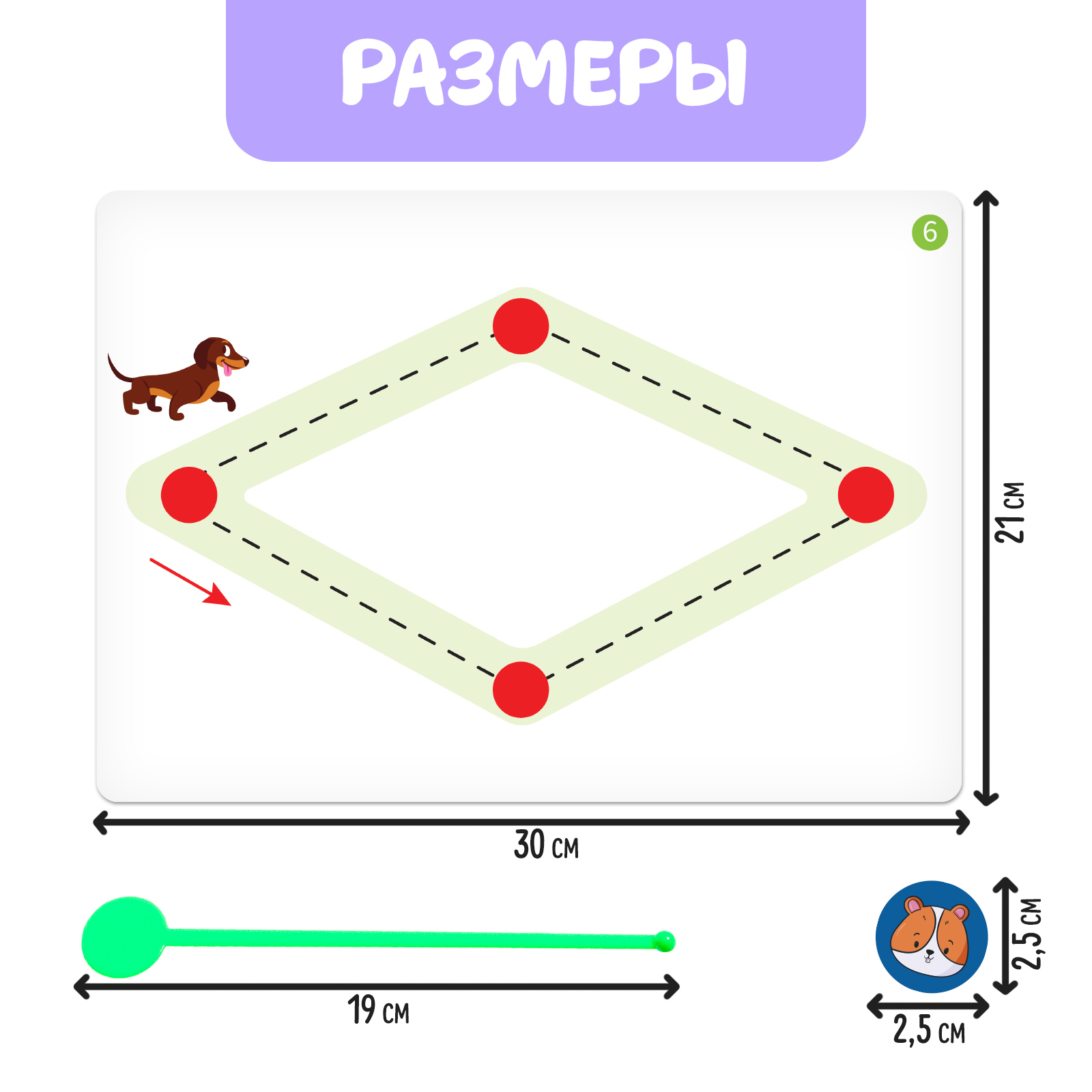 Развивающий набор IQ-ZABIAKA «Гимнастика» - фото 2