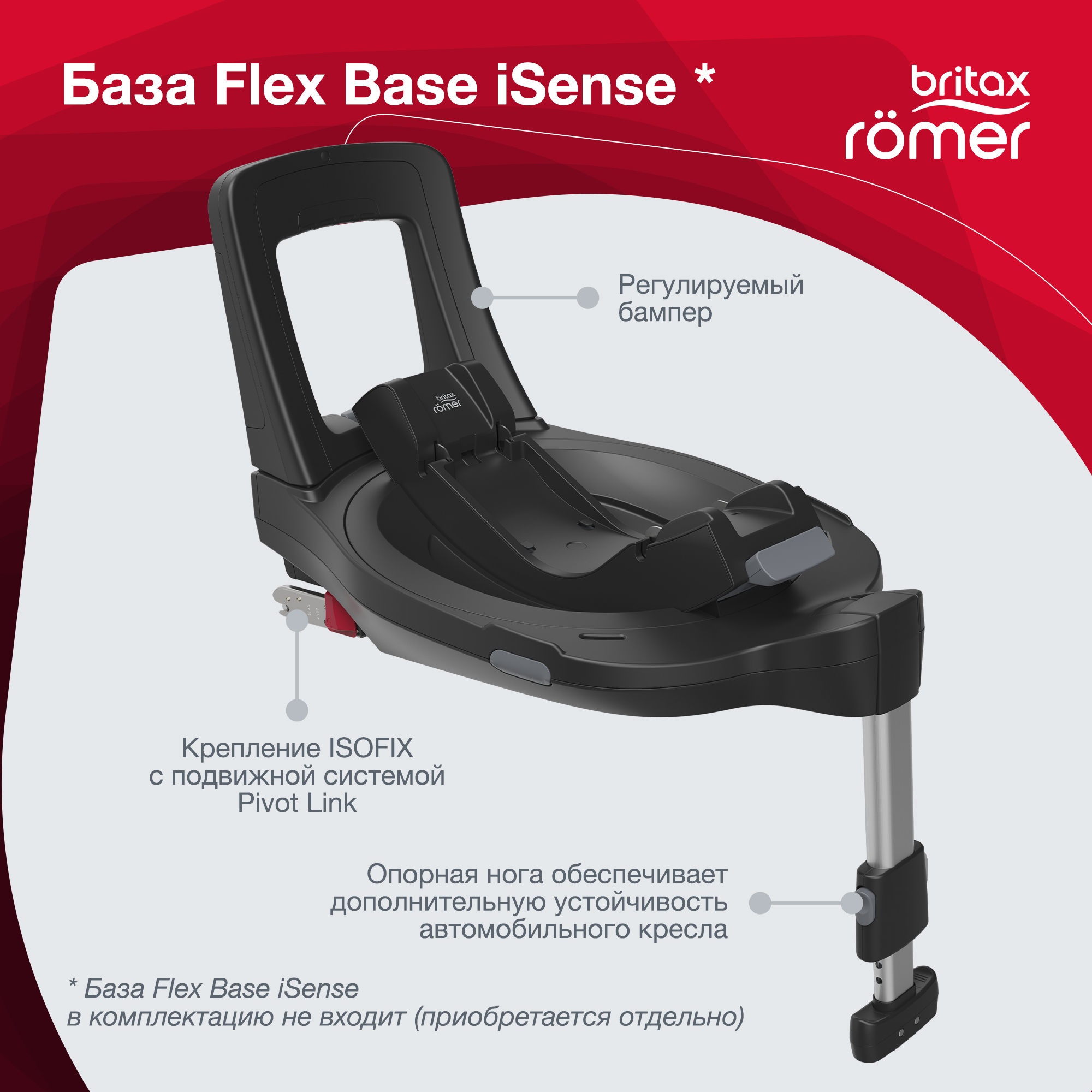 Детское автокресло Britax Roemer DUALFIX iSENSE Space Black - фото 6