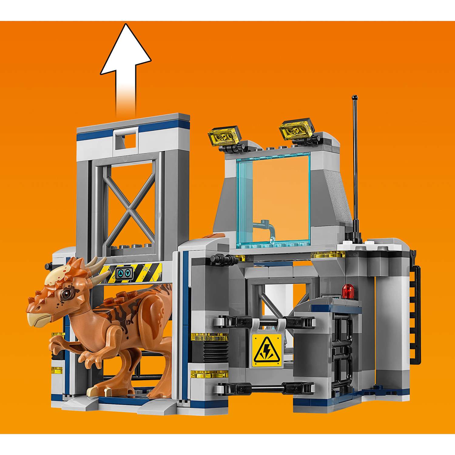 Конструктор LEGO Jurassic World Побег стигимолоха из лаборатории 75927 - фото 6