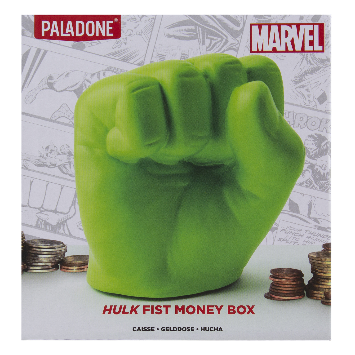 Копилка PALADONE Marvel Hulk Fist Money Box PP7987MC - фото 3