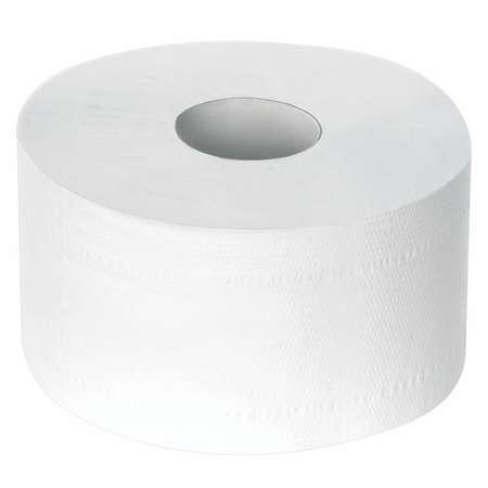 Туалетная бумага Лайма для диспенсера 170м белая Premium 2-слойная 12 рулонов Система Т2