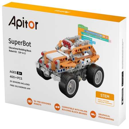 Электронный конструктор Apitor SuperBot Программируемый робот