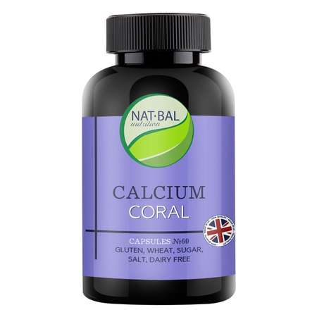 Биологически активная добавка Nat Bal nutrition Calcium corals 60капсул