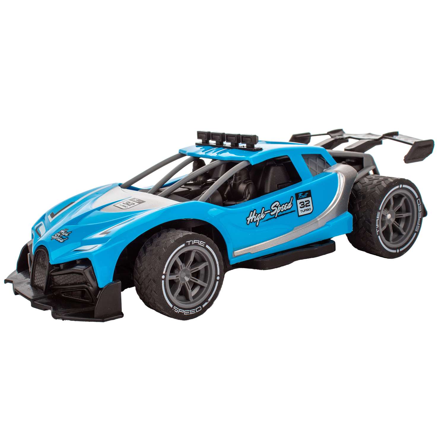 Машинка KiddieDrive Sport Racer радиоуправляемая синяя - фото 2