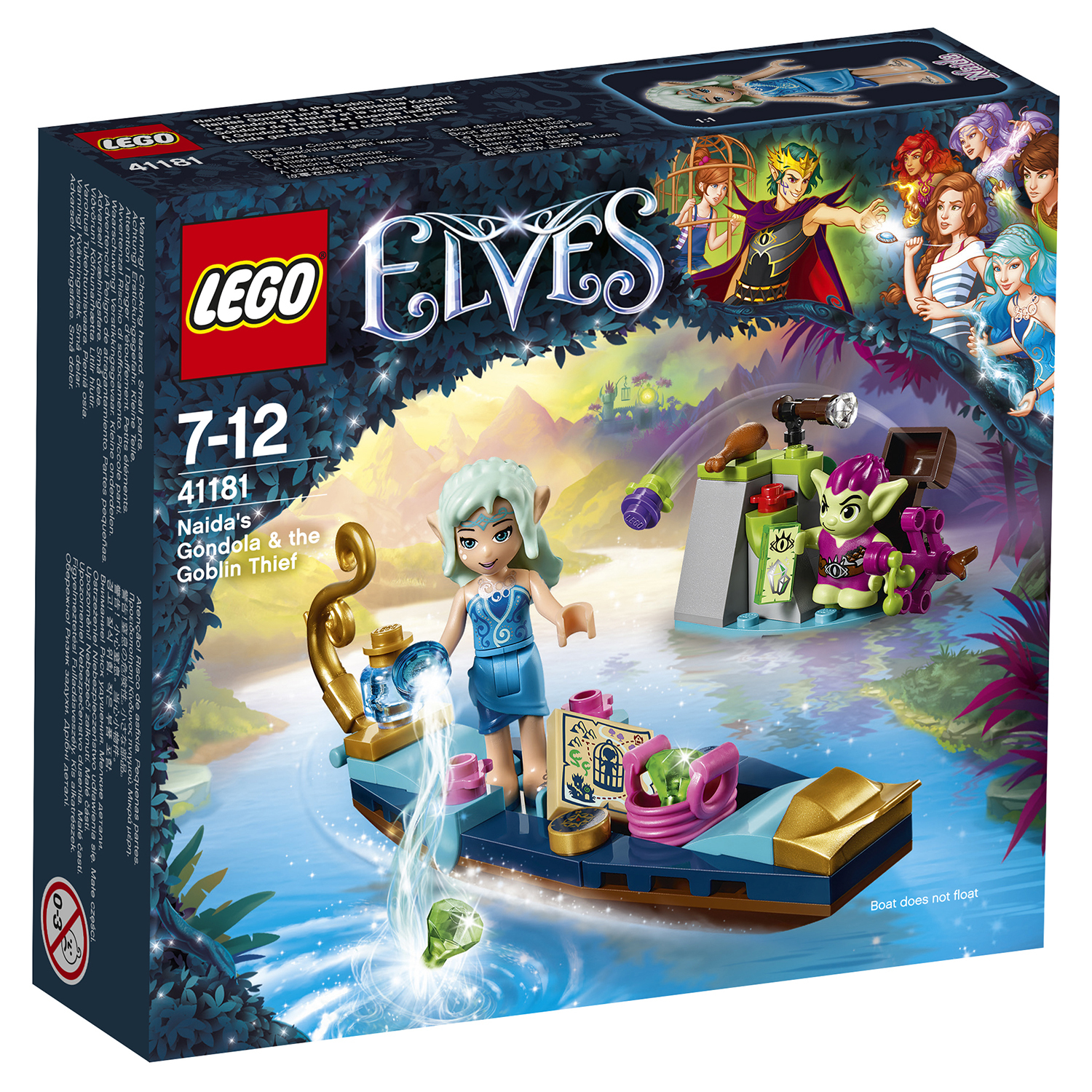 Конструктор LEGO Elves Встреча Наиды с гоблином-воришкой (41181) купить по  цене 499 ₽ в интернет-магазине Детский мир