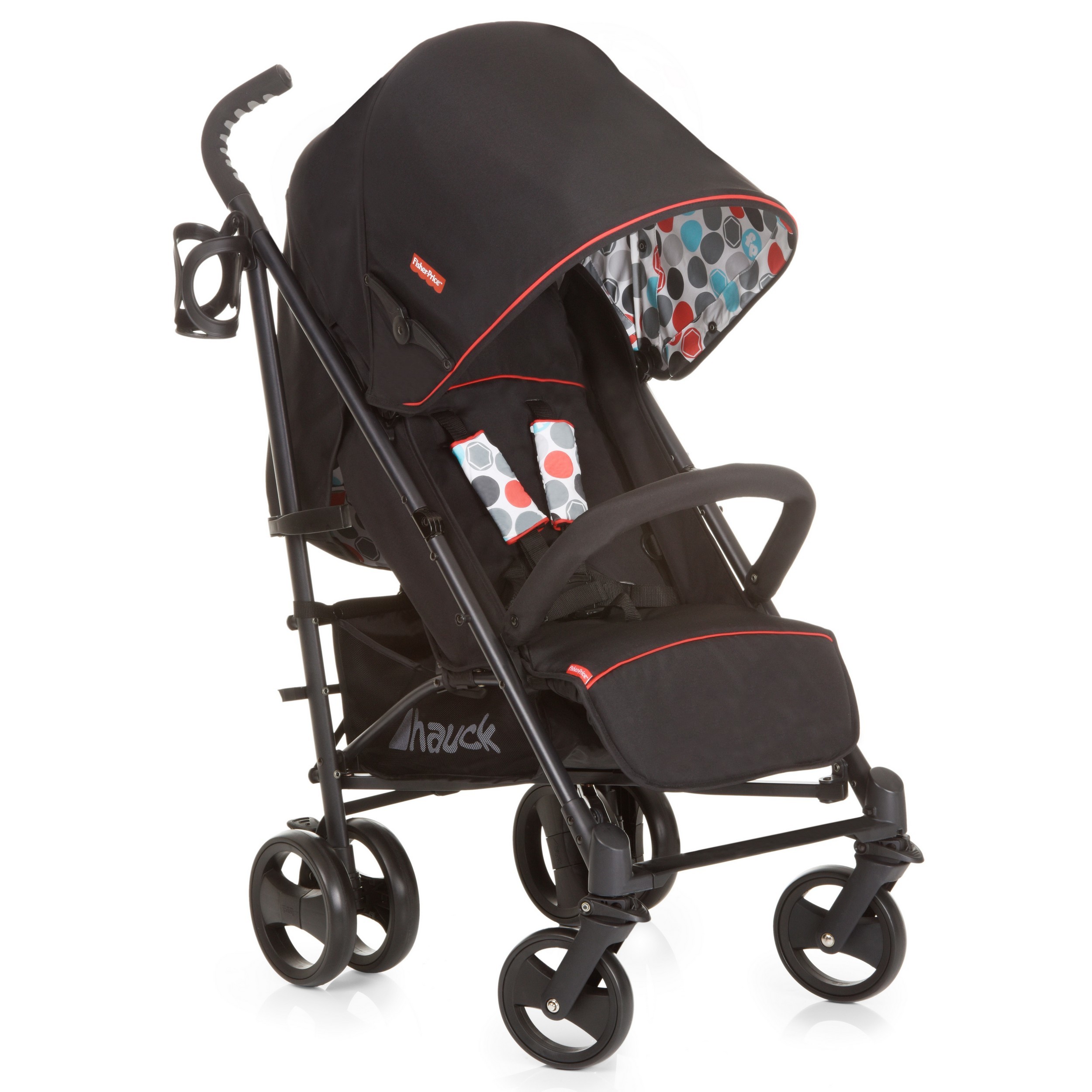 Коляска прогулочная Fisher Price Venice Gumball Black - фото 2