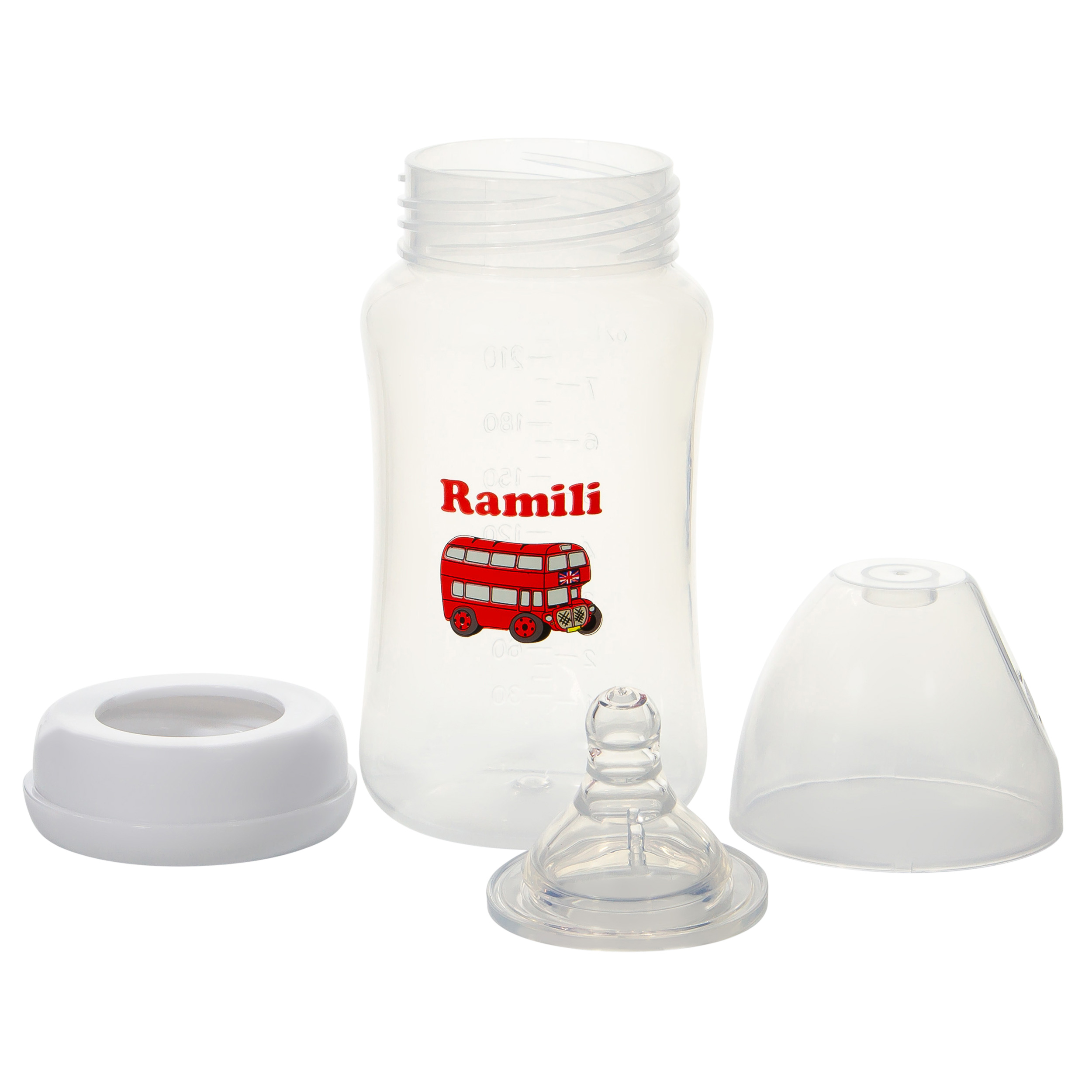 Набор Ramili Противоколиковая бутылочка для кормления Ramili Baby 240ML - фото 1