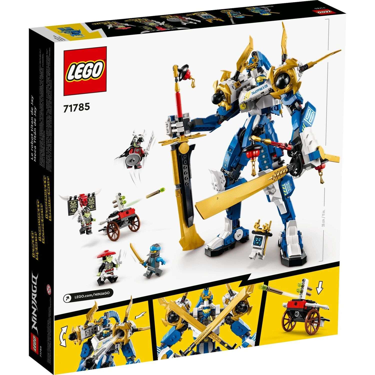 Конструктор LEGO Ninjago Механический титан Джея 71785 - фото 9