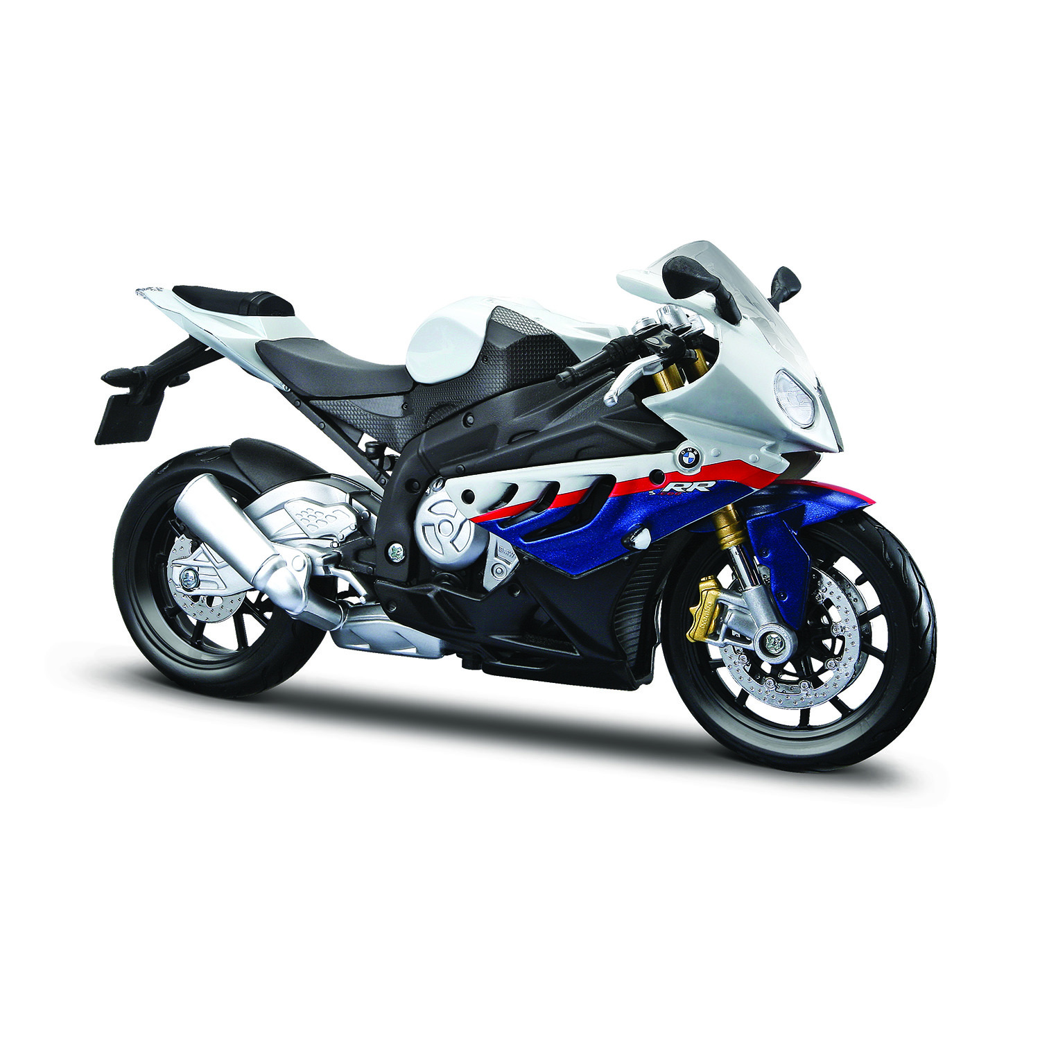 Мотоцикл MAISTO BMW S 1000 Rr 1:12 голубой 20-10042 - фото 1