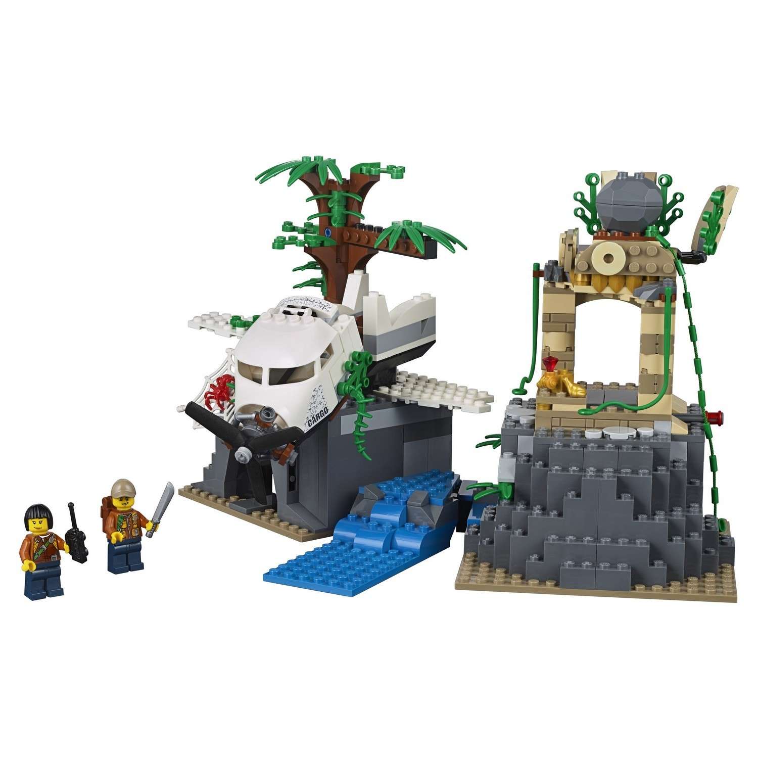 Конструктор LEGO City Jungle Explorers База исследователей джунглей (60161) - фото 11