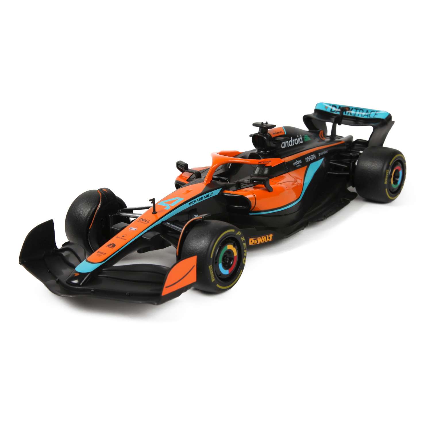 Машина Rastar РУ 1:18 McLaren F1 MCL36 Оранжевая 93300 - фото 2