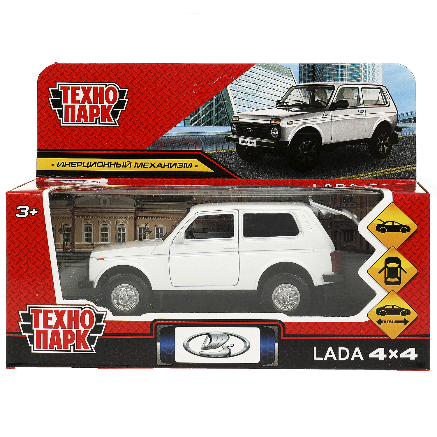 Автомобиль Технопарк LADA инерционный 365804 - фото 1