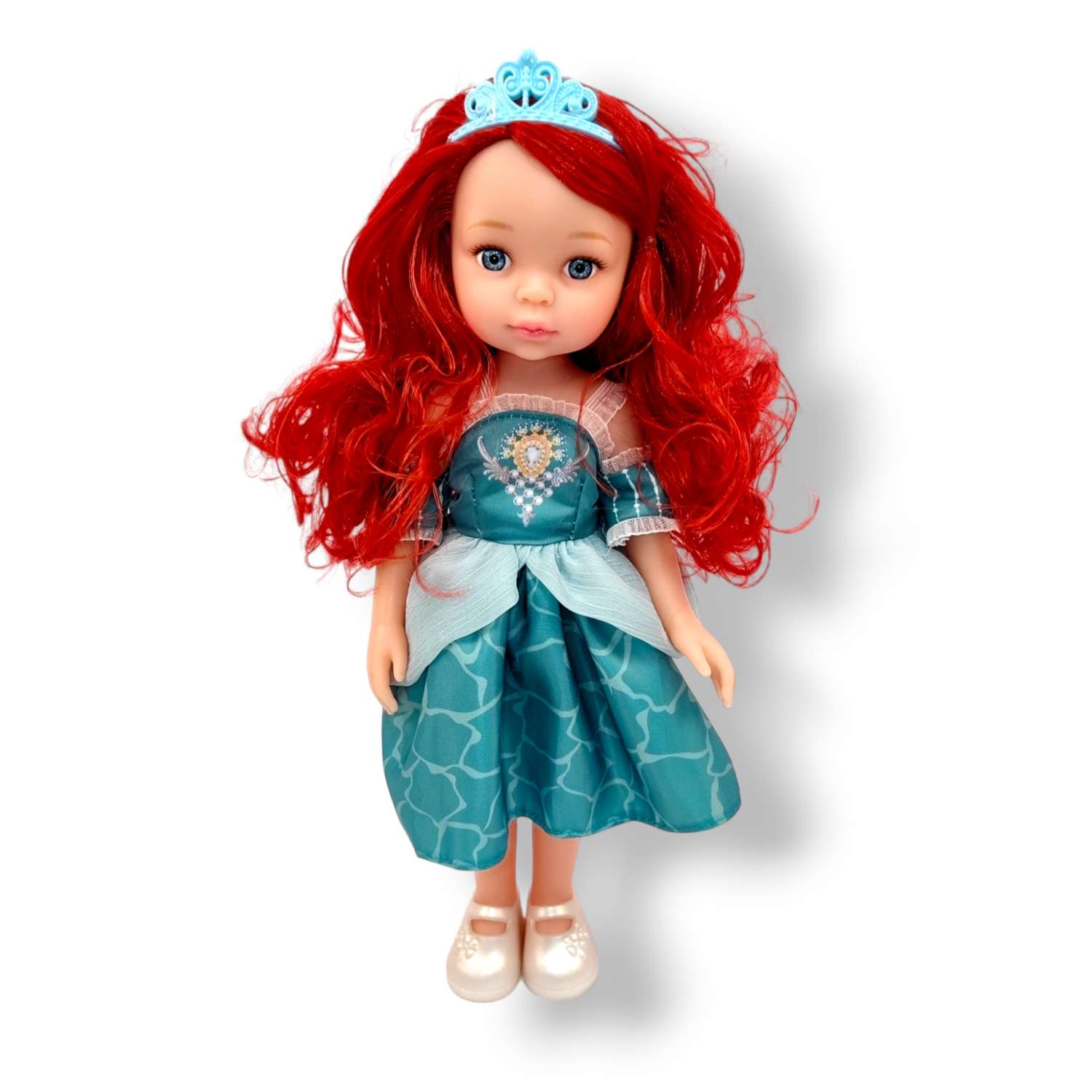 Кукла принцесса Ариель SHARKTOYS в платье 32 см коллекция принцесса 22200017 - фото 1
