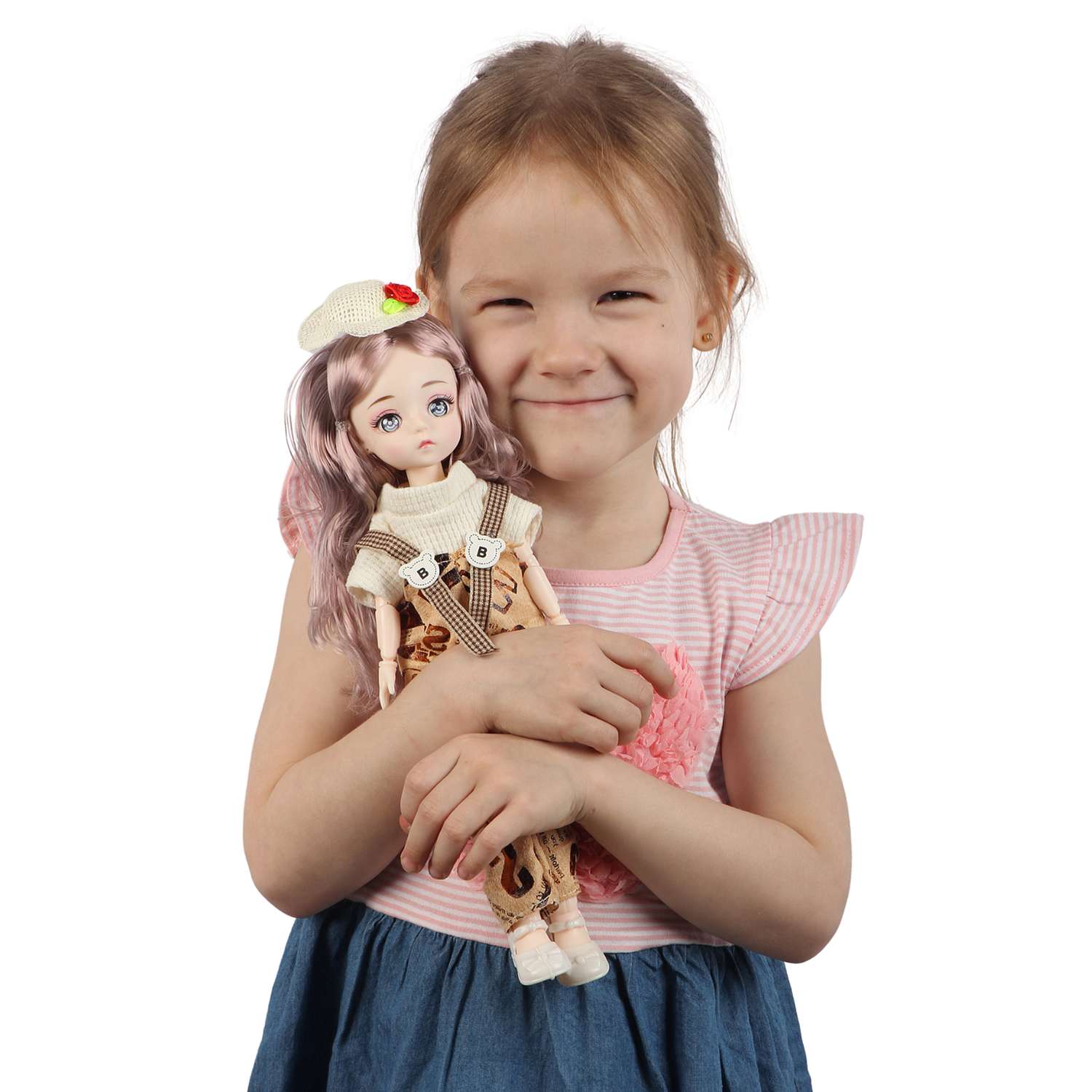 Кукла шарнирная 30 см Little Mania Варвара KC002-BR - фото 2