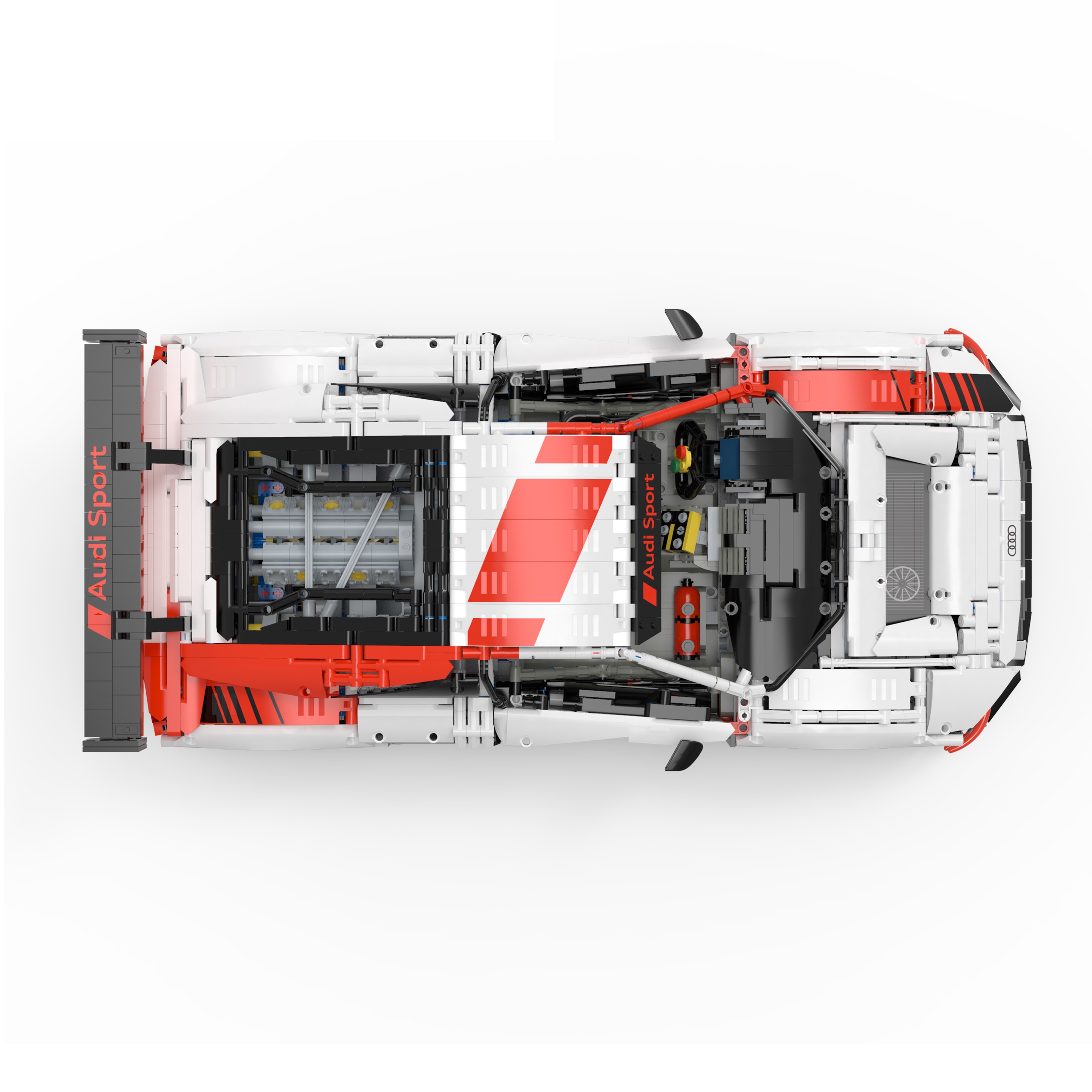 Конструктор Rastar 1:8 Audi R8 LMS GT3 99310 3314элементов - фото 13