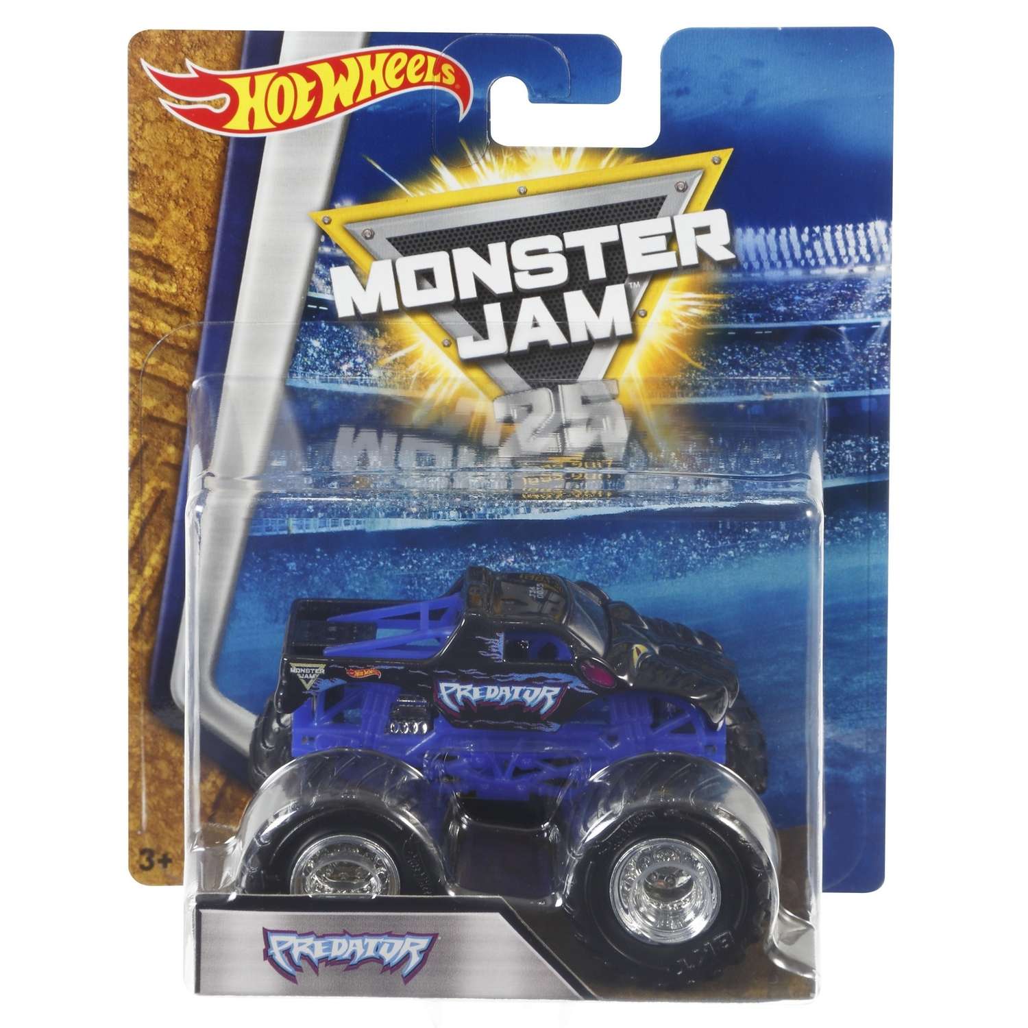 Машина Hot Wheels 1:64 Monster Jam Predator DRR78 BHP37/DRR78 - фото 2