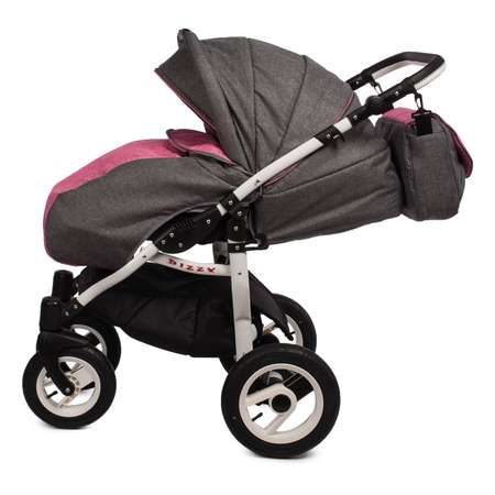 Коляска 2в1 Babyton Dizzy Grey-Pink