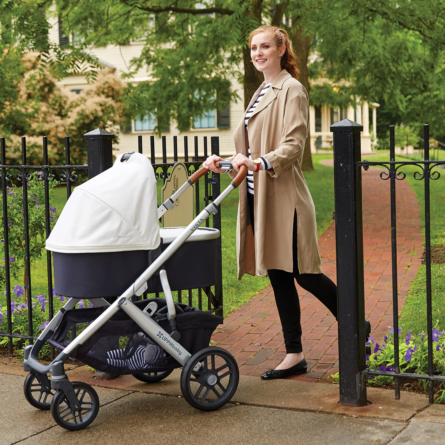 Коляска 2 в 1 UPPAbaby Vista 2018 Gregory Bblue malange - фото 6