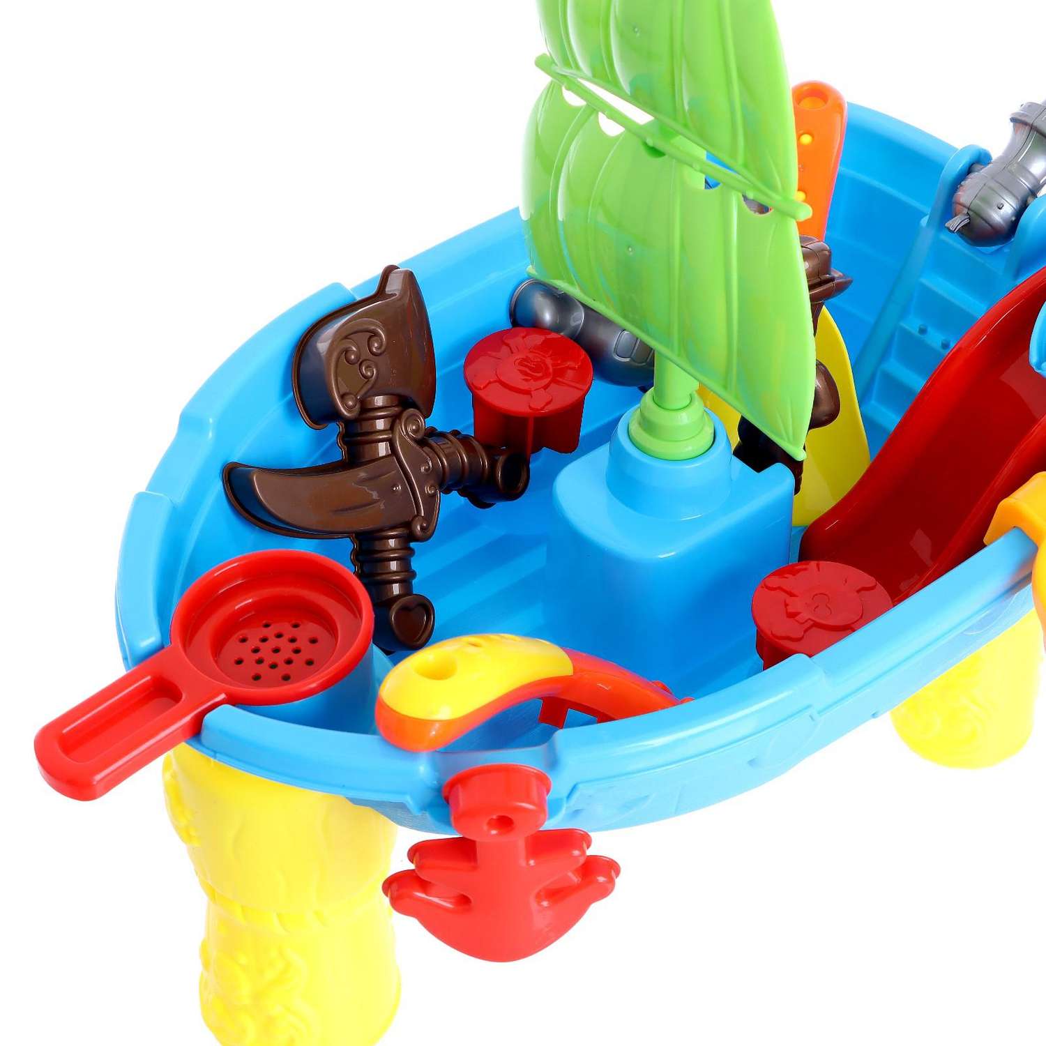 Игрушки для песочницы Sima-Land Столик-корабль для песка и воды - фото 3