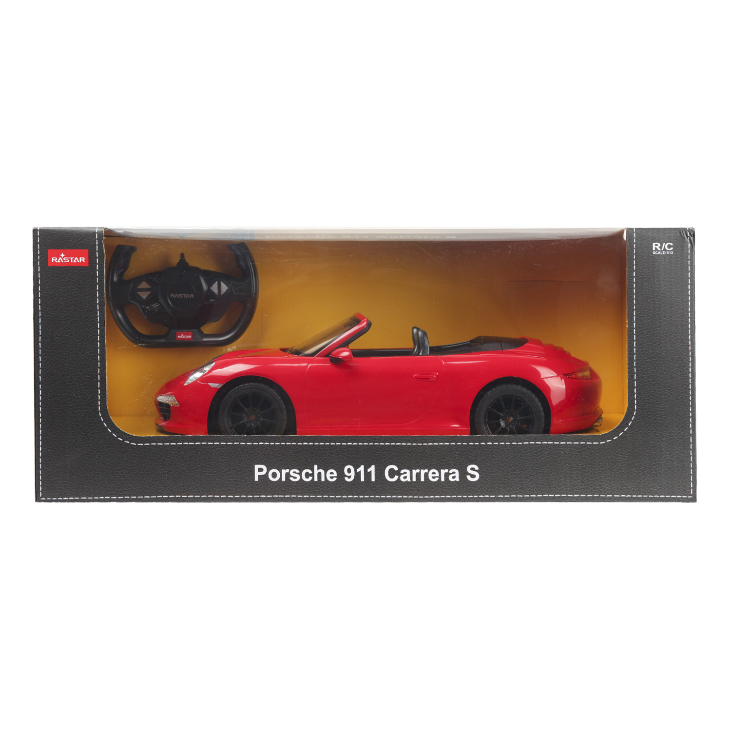 Машина Rastar РУ 1:12 Porsche 911 Carrera S Красный 47700 - фото 2