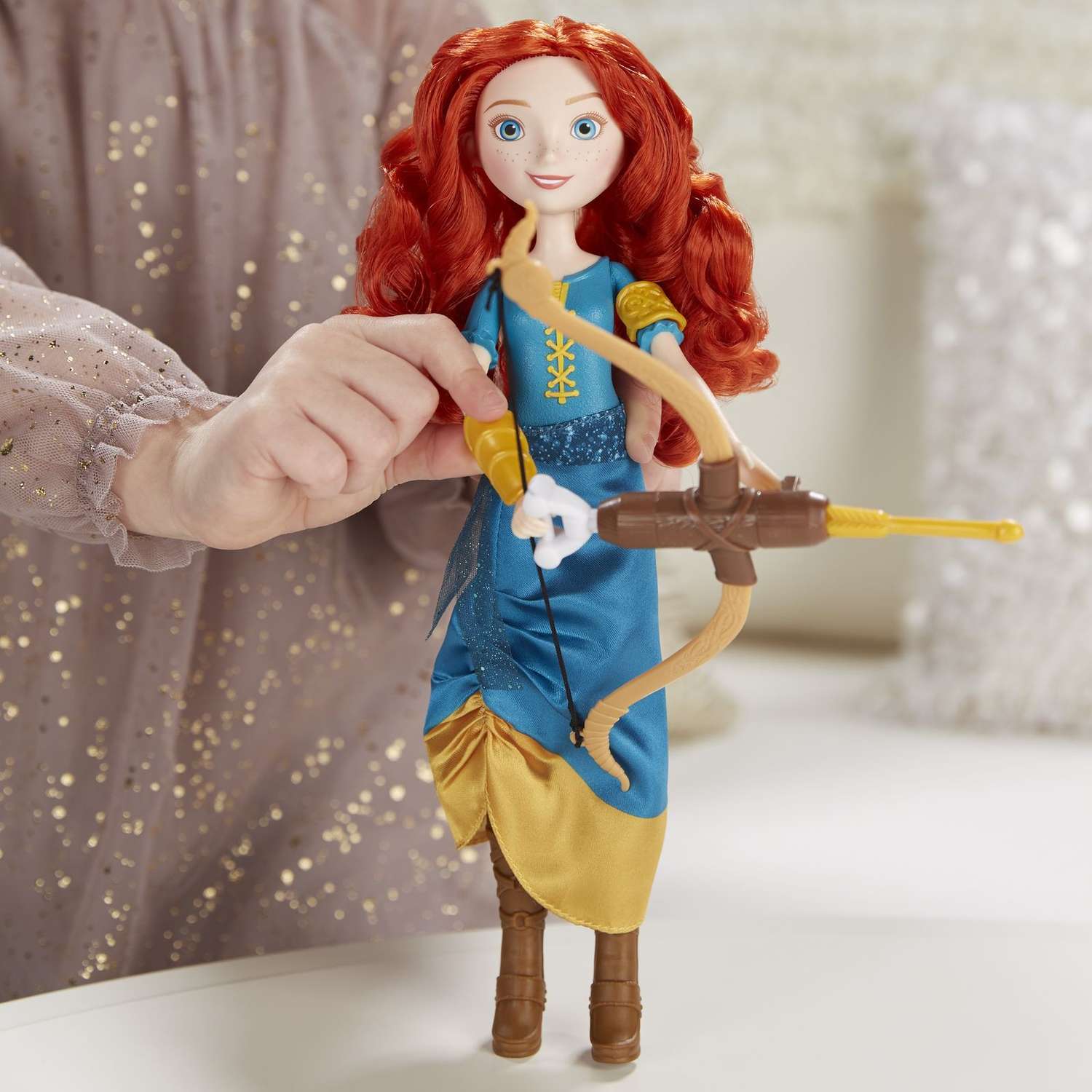 Кукла Princess Disney Hasbro Модная принцесса Мерида и ее хобби B9147EU4 B9146EU4 - фото 9