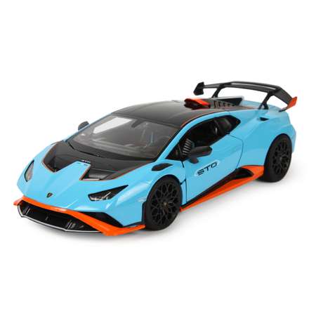 Машина Rastar 1:18 Lamborghini Huracan STO Голубая 63800 Rastar