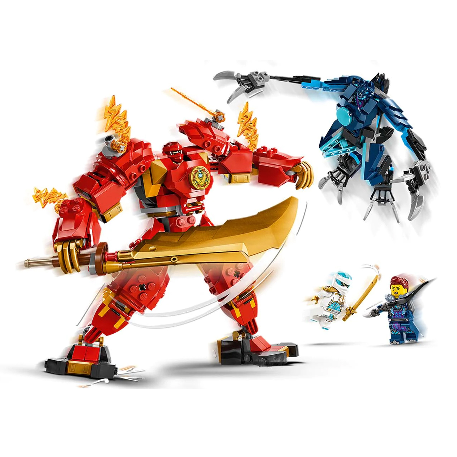 Конструктор детский LEGO Ninjago Робот Кая 71808 - фото 5