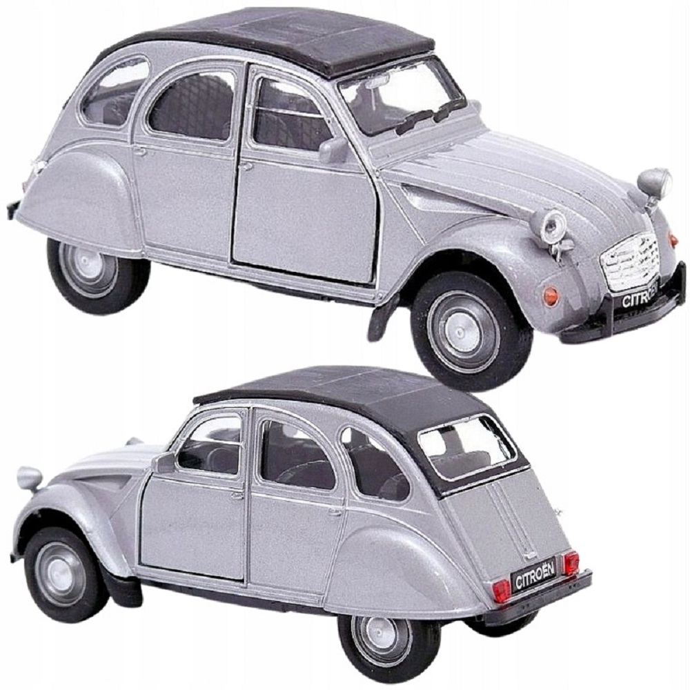 Автомобиль Welly Citroen 1:38 серебряный 43625H-W-S.G - фото 1