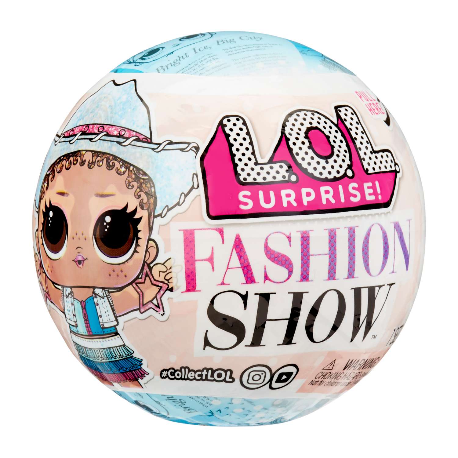 Игрушка в шаре L.O.L. Surprise Fashion Show Doll в непрозрачной упаковке (Сюрприз) 584254EUC 584254EUC - фото 1