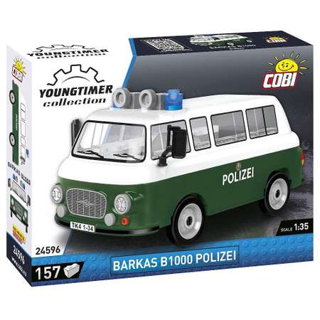 Конструктор COBI Микроавтобус Barkas B1000 Polizei 157 деталей